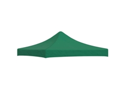 Vidaxl Teto Para Tenda De Festas 3x3 M 270 G/m² Verde