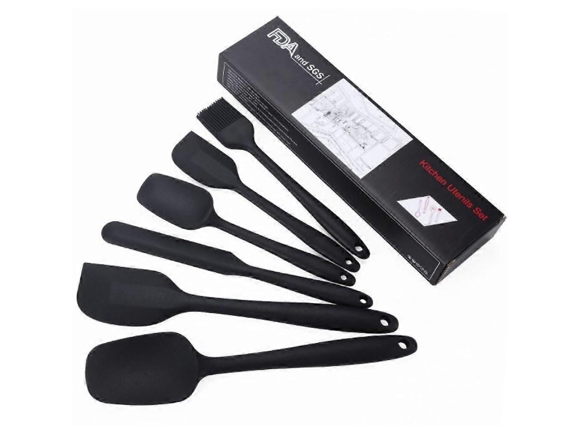 Conjunto De Espátulas De Silicone Mini, Peça Única, Flexíveis E Leves