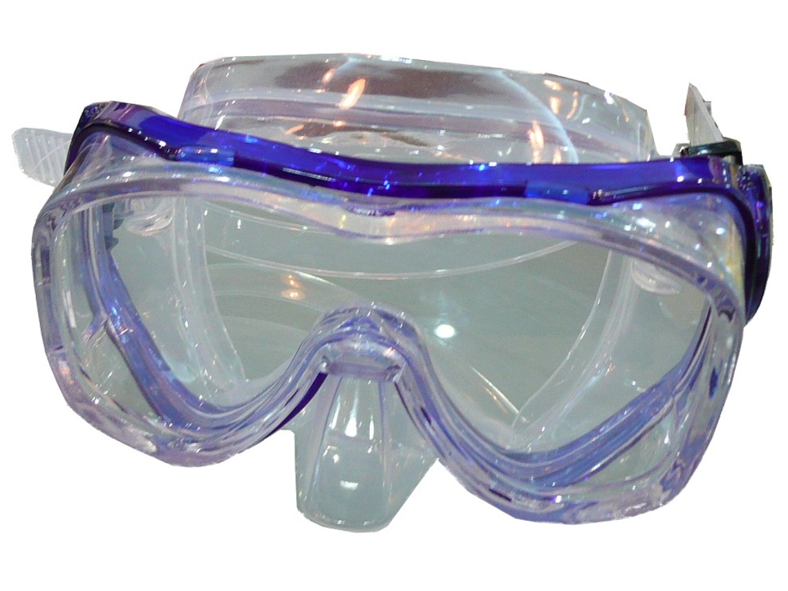 Máscara De Mergulho Rasa Athos, De Silicone, Azul, Para Adultos Óculos De Mergulho Shallow