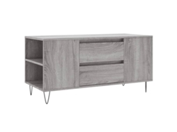 Coffee Table, Coffee Tables Vidaxl Cinzeto Madeira Processada (n/a)
