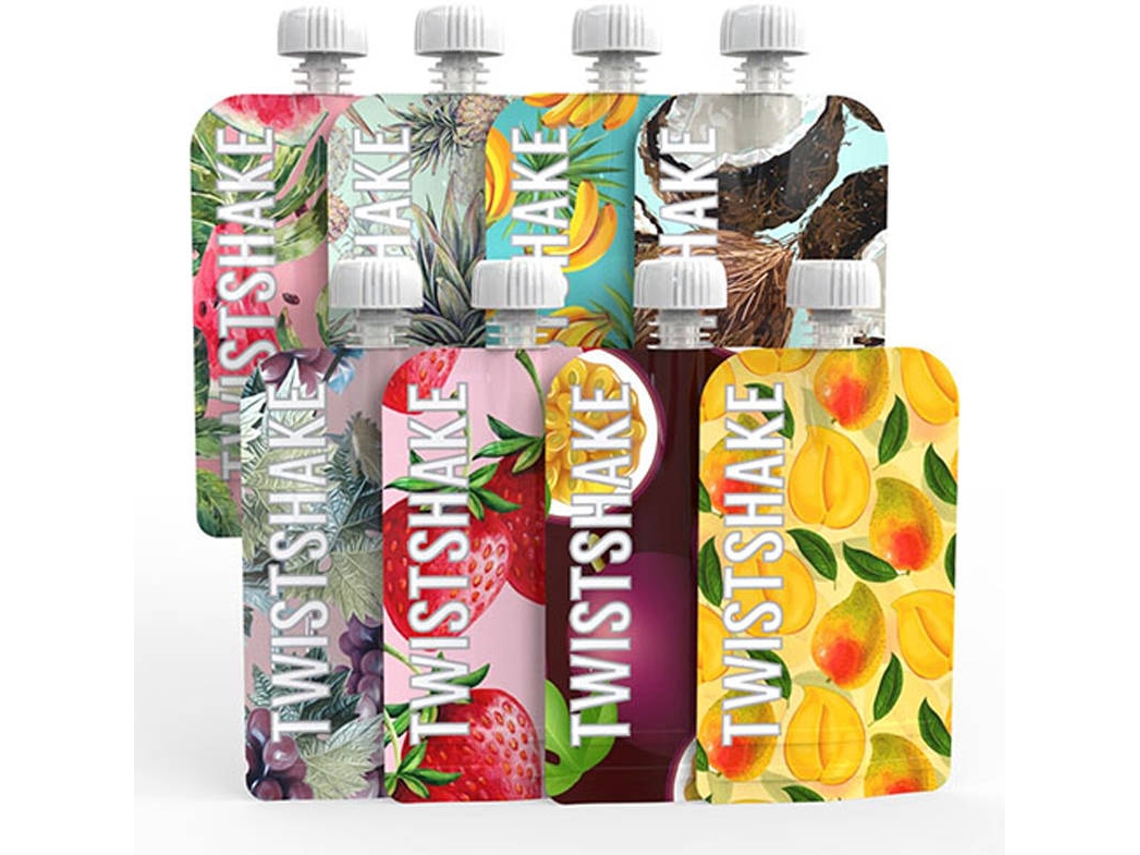 Squeeze Bags TWISTSHAKE 100 ml (8 un)