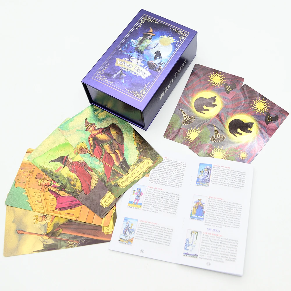 Cartas De Tarô, Jogos De Cartas, Cartas De Adivinhação, Colecionáveis, À Prova D'água E Resistentes Ao Desgaste.