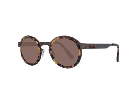 Óculos de Sol ZEGNA COUTURE STF ZC0006 49 38M Titanium Plástico Homem (Castanho)