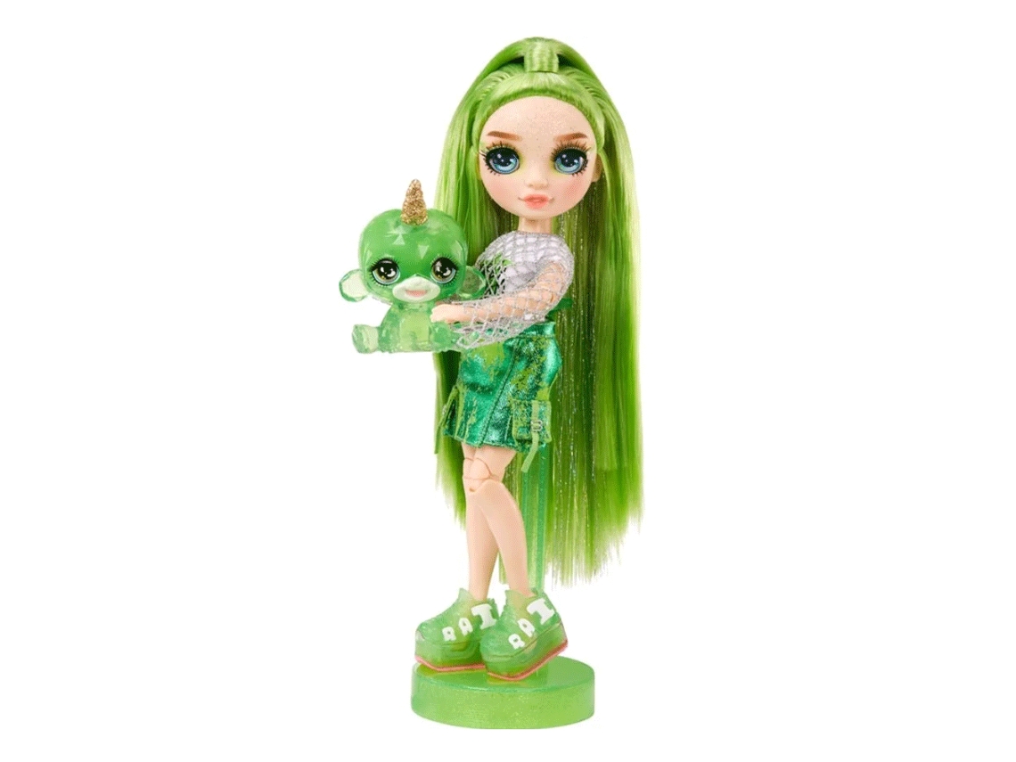 RAINBOW HIGH Slime - Boneca Jade RAINBOW HIGH (Idade Mínima Recomendada: 4 Anos)
