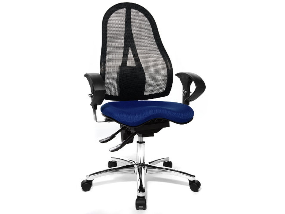 Cadeira de Escritório TOPSTAR Operativa Sitness 15 Al U2 Azul / Negro
