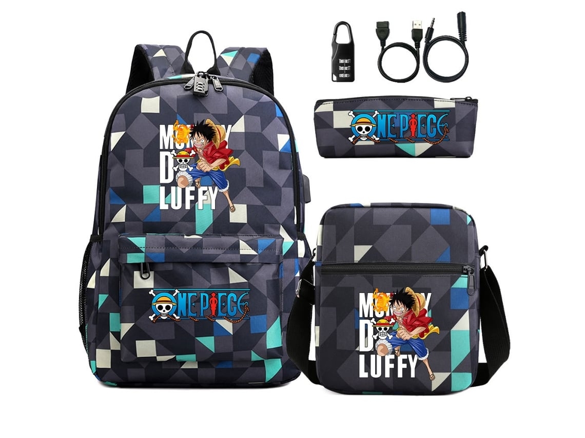 Mochila Escolar Integrada de Três Peças com Combinação de Cadeado, Ideal para Crianças, Educativo, Durável, Perfeito para Crianças, Educati STELASPLEN