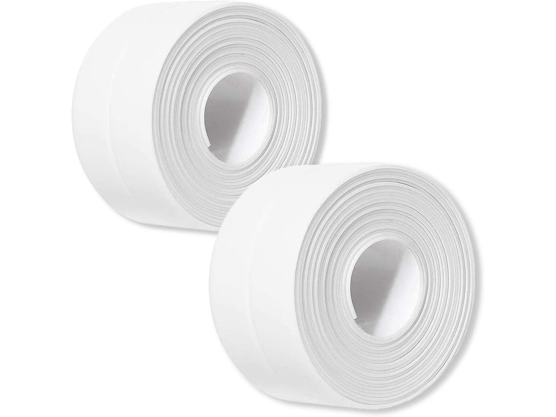2 Unidades, Fita Antimofo, 3,2, Pvc, De Vedação Autoadesiva, Impermeável, Sanitária, Adesiva, Anti-vazamento