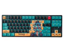 Teclado Mecânico A4TECH Bloody At87 Renegade, retroiluminado