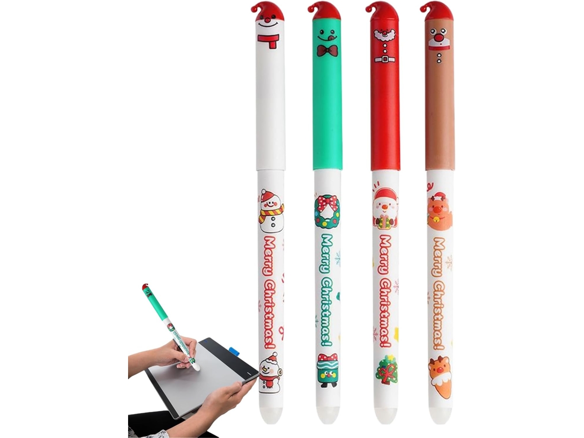 Caneta Em Gel Apagável, Para Anotações De Natal, Agenda Estudantes E