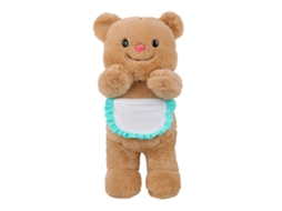 Boneco Urso Pelúcia Fofo Macio 30cm Pp Cotton