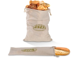 Mochila Com Cordão, Em Algodão, 2 Sacos De Algodão Reutilizáveis, Cesto Para Pão, Para Armazenar Pão Caseiro E Outros Alimentos Em Casa
