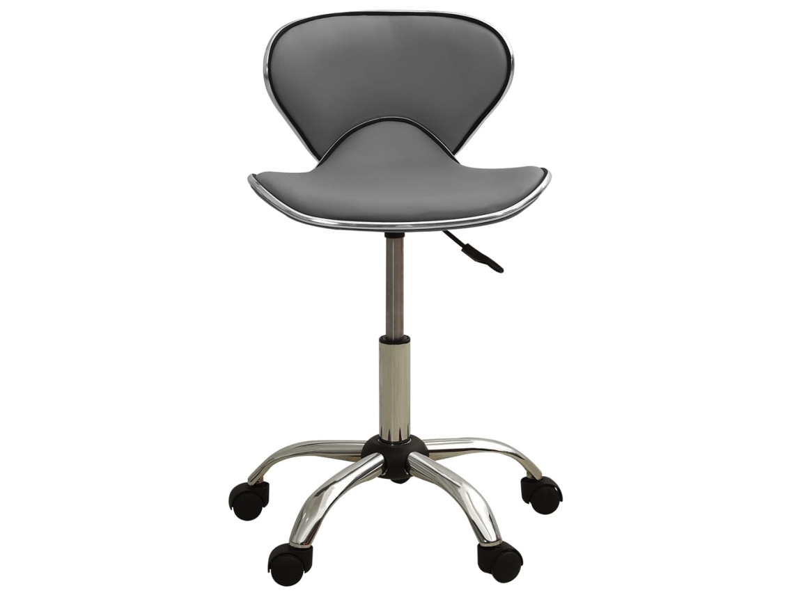 Cadeira de Escritório Couro Artificial Cinzento MAISON EXCLUSIVE
