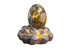 Ovos de Dragão Glowing de Resina Coleção de Decoração para Casa Presente para Amigos S/MARCA