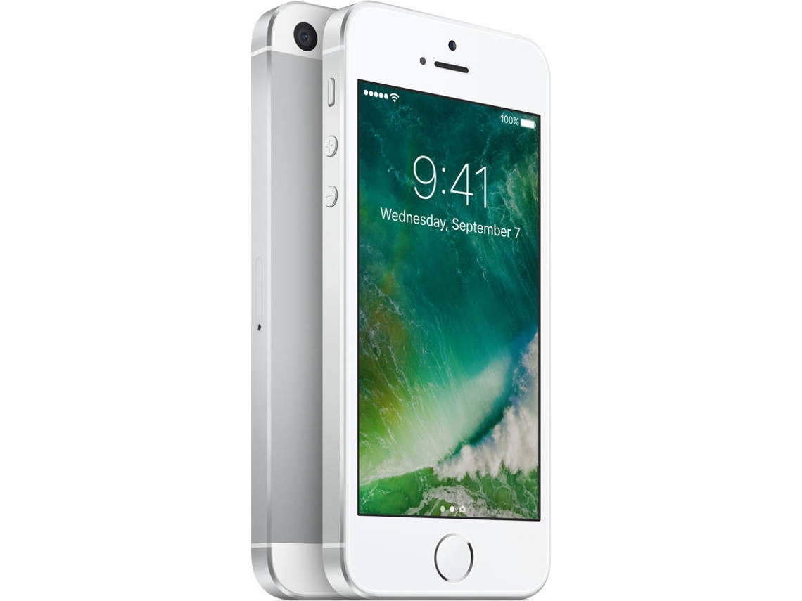 iPhone SE APPLE (Recondicionado Flippers Marcas Mínimas - 4'' - 32 GB - Prateado)