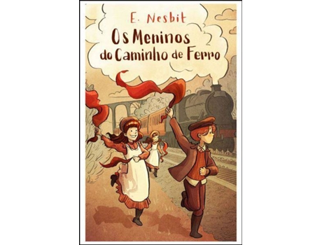 Livro Os Meninos do Caminho de Ferro de Edith Nesbit (Português)