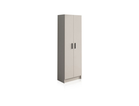 Armario Multi Useful Hs 60 2 Puertas Blanco Roto 58,5 X 185 X 38 Cm Duehome