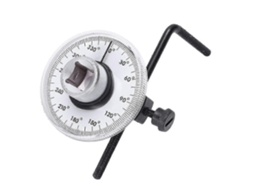 Medidor De Ângulo De Torque Ajustável 360° Com Adaptador Para Chave De Torque De 1/2 E Medidor De Limite De Escoamento. Hengjian