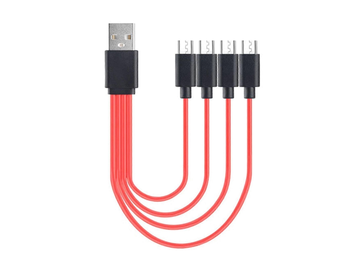 4 Em 1 Micro Usb Splitter Cabo De Dados De Carregamento Para Android Phone Tablet Usb Splitter Cabo De Carregamento Do Carregador Nostalgia88