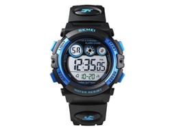 Relógio Eletrônico Esportivo Infantil Skmei 1451 Com Cronômetro Digital Led Luminoso E Cronógrafo.