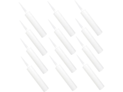 Conjunto De 12 Tubos De Massa De Vidraceiro Recarregáveis Para Vedação Doméstica, Recipientes Portát Gokoco