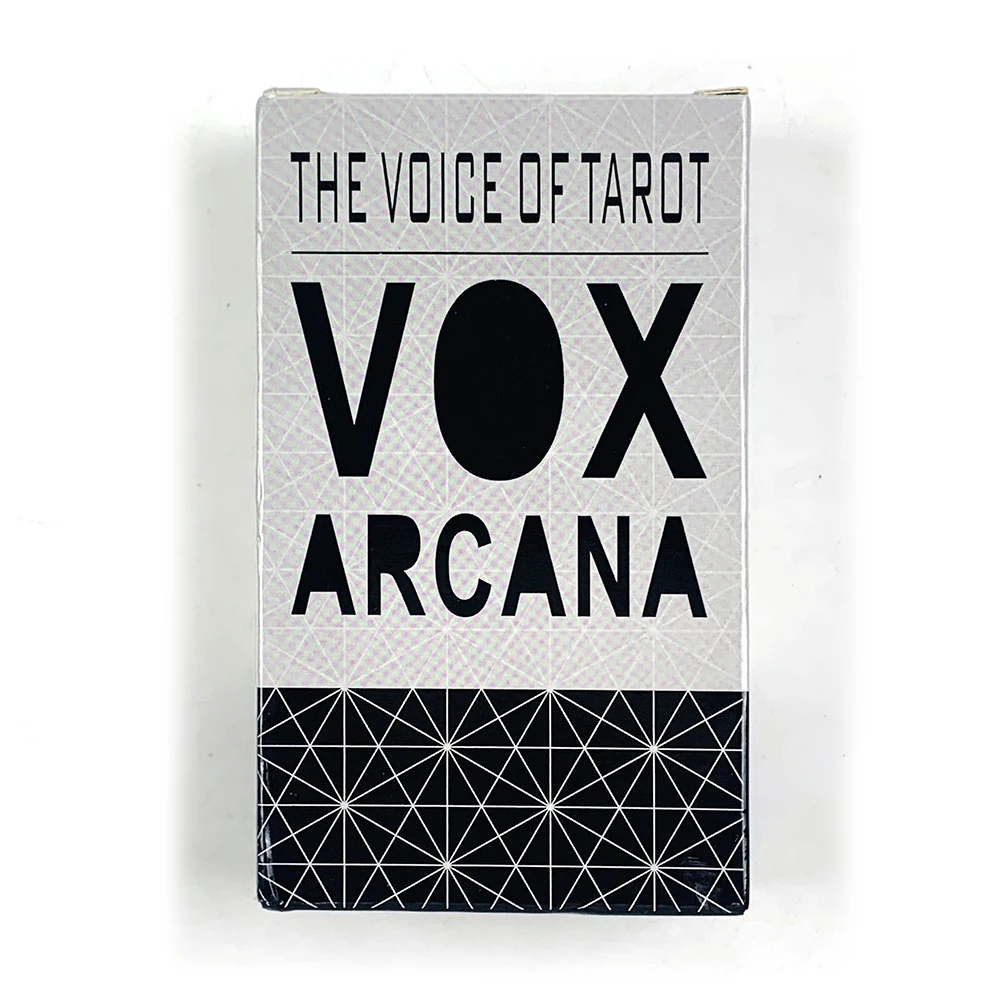 Cartas de Tarô Vox Arcana Versão em Inglês Ferramenta de Adivinhação e Meditação MDUG (78 Cartas)