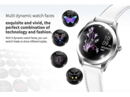 Pulseira esportiva inteligente KW10 para mulheres com contador de passos e calorias. Relógio inteligente. Bicicleta elétrica Ly.