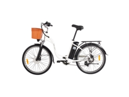 Bicicleta Elétrica DYU C6 - 350w + 36v 12,5ah - Autonomia Máxima de 80km - Pneu Jante 26'' - Urbana - Deslocamento Diário - Estilosa - Adulto - Novo Mo