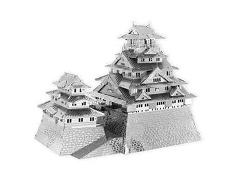 Kit de modelo de metal 3D Iconx Osaka Castles Fascinations