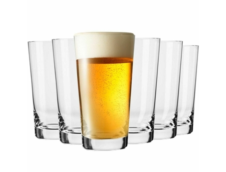 Copos KROSGLASS Pure (Vidro - Transparente - 8,8 x 16)