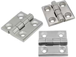 1 Dobradiça Grossa Para Porta De Armário Em Aço Inoxidável 304 60x60x6mm