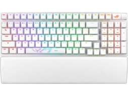 Teclado Mecânico ASUS Rog Strix Scope II (Wireless - Inglês - Branco)