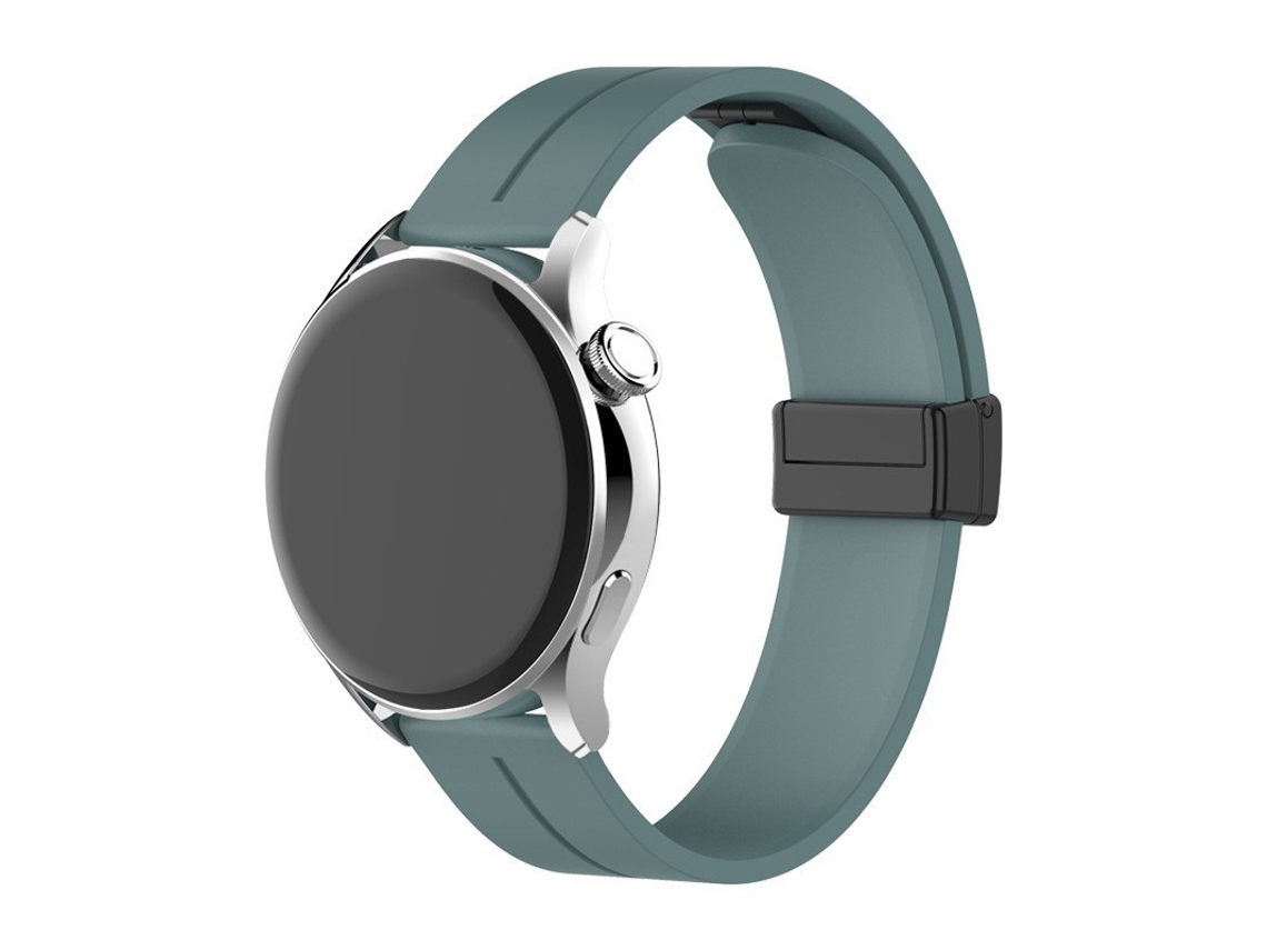 Bracelete Para Garmin Vívomove Hr/3/style/luxe/sport/trend (20mm) Verde Pinheiro Cuich