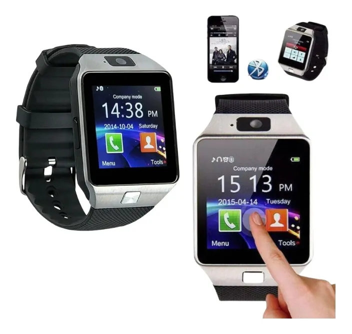 Para Dz09 Smart Watch Celular Com Chip E Câmera Rvayotoy