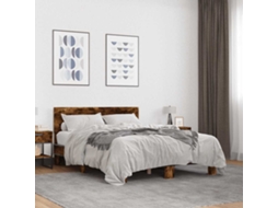 Vidaxl Estrutura De Cama 140x200 Cm Derivados Madeira/metal