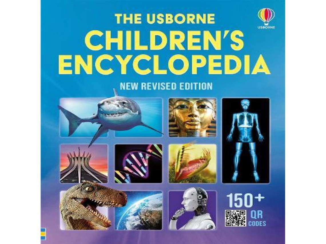 Livro Usborne Childrens Encyclopedia de Felicity Brooks (Inglês)