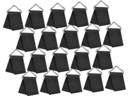 Conjunto De 60 Anéis Triangulares Reforçados Para Trampolim, Com Anéis Em V De Metal Galvanizado E Fita Para Lona De Salto.