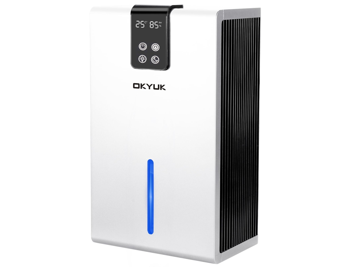 Desumidificador de 2700ml, automático, com luz LED MDUG