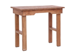 Side Table, Side Tables Vidaxl Marrom Madeira