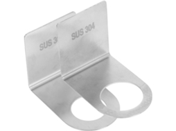 Suporte de parede para gel de banho Ipetboom (2 unidades), em aço inoxidável revestido resistente.
