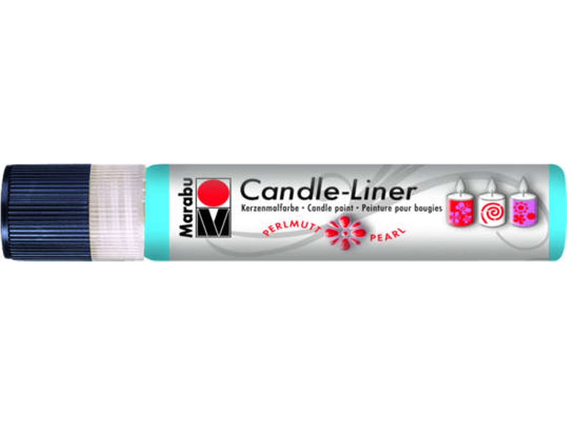 Tinta MARABU Candle-Liner Azul Turquesa 25 ml