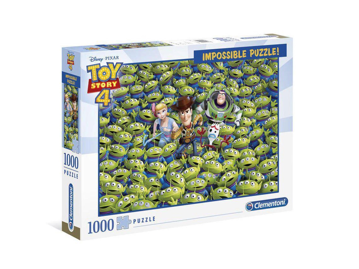 Clementoni Disney Pixar Toy Story 4 Impossible Puzzle 1000 Pieces