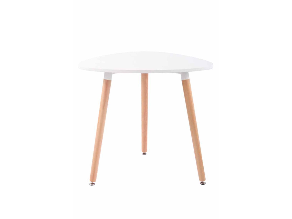 Mesa De Cozinha Abenra Branco/80 Cm Clp