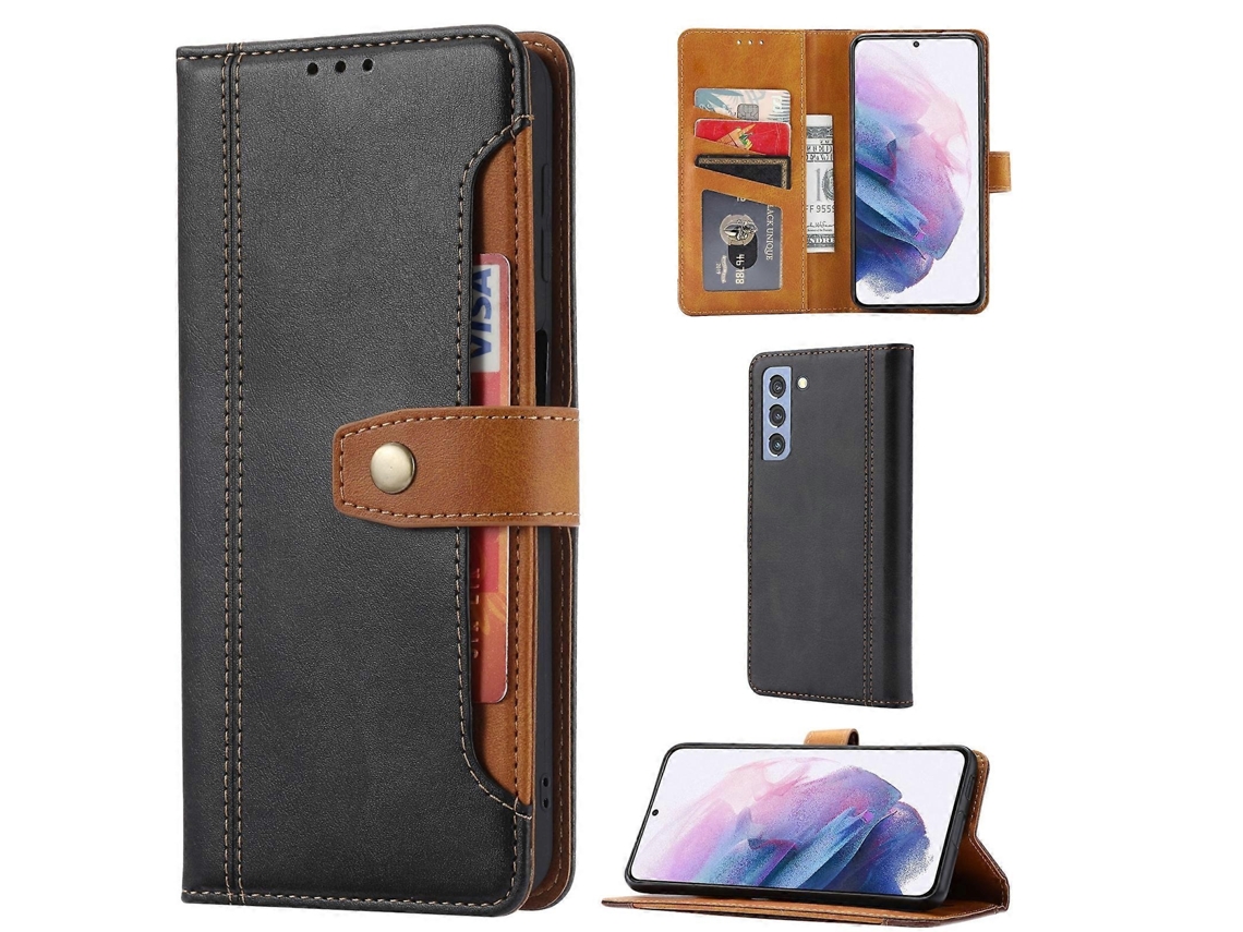 Capa Couro Para Samsung Galaxy S22 5g, Elysve