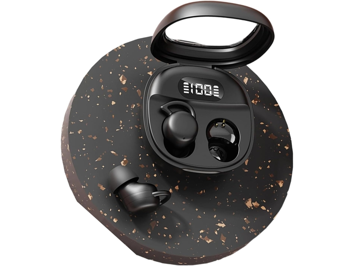 Fones De Ouvido Com Cancelamento Ruído Invisible Sleeps, Bateria 8