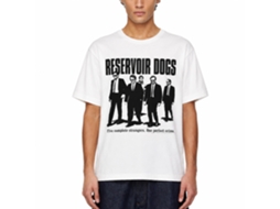 Rockinstone Reservoir Dogs Movie One Perfect Crime White Adult T-shirt Size:xl