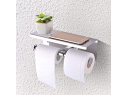 Suporte De Parede Resistente Jiawu Para Papel Higiênico, Em Aço Inoxidável Sus 304 Premium, Com Prateleira De