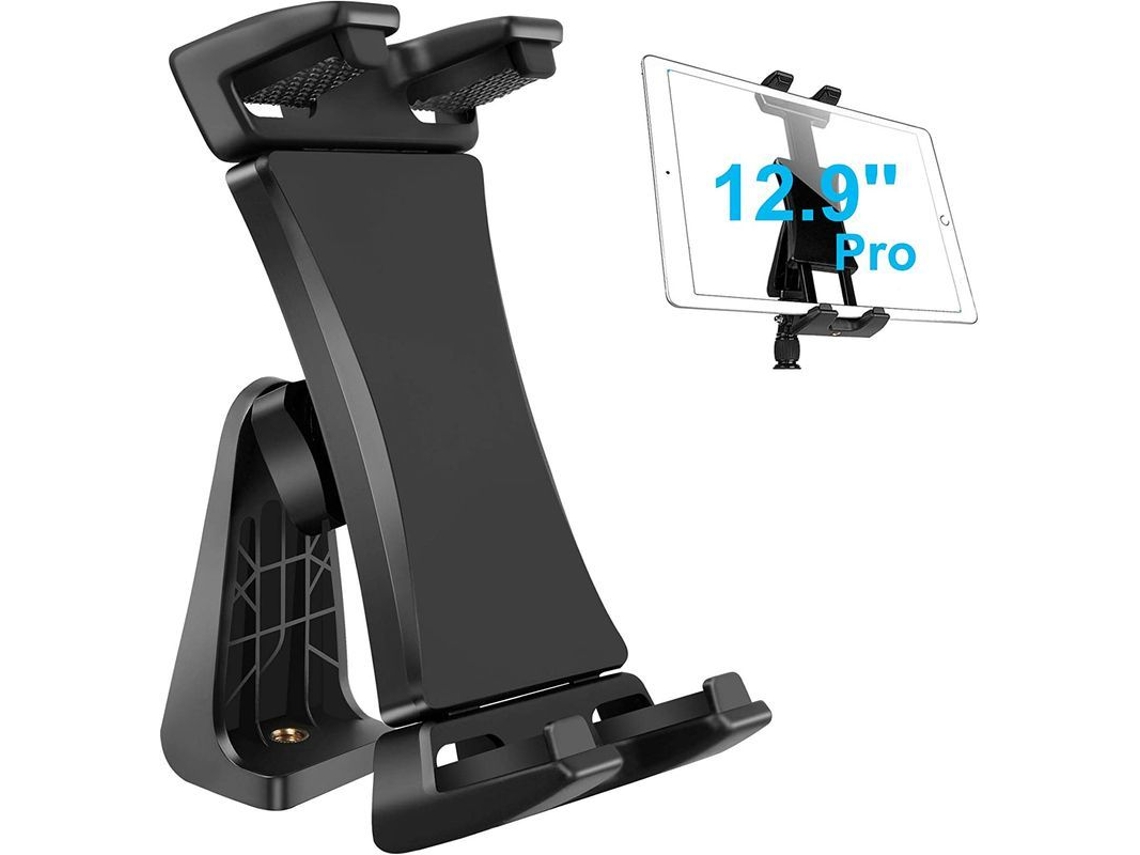 Suporte universal rotativo para tablet e celular até 13.5 polegadas, com abertura para tripé e monopé S/MARCA
