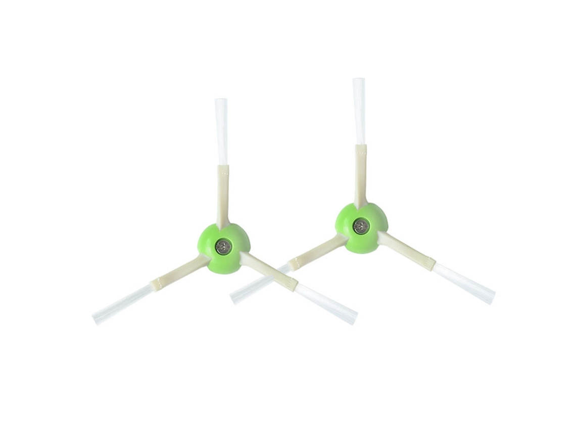Ad-1Pair escovas de limpeza para robô Roomba I série I7 E5 E6 aspirador verde