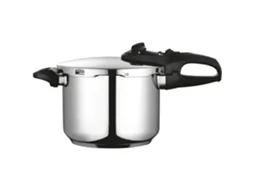 Panela De Pressão 6 L, Indução, Aço Inoxidável 18/10, 2 Níveis Pressão, 5 Sistemas De Segurança Fagor Duo 6 Prata