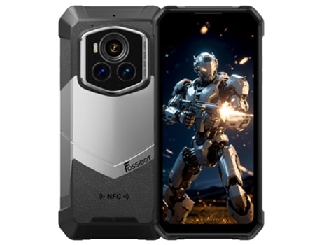 Telemóvel Rugged Fossibot F107 Pro 12512gb 6.95 Polegadas 28000mah Bateria 200mp Câmara 66w Carga Rápida Visão Noturna 5g Resistente